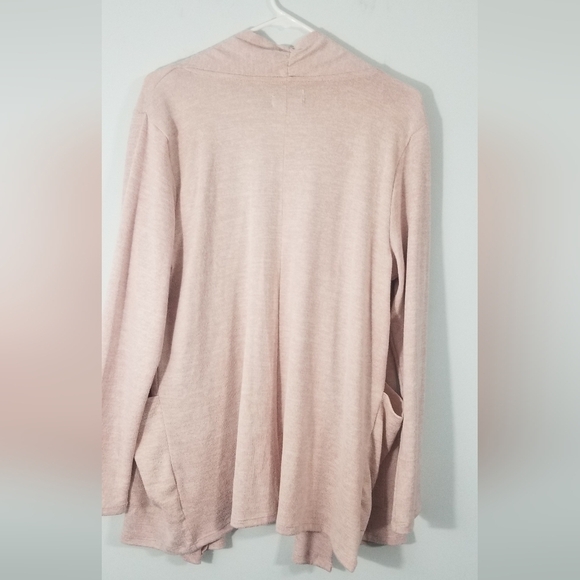 Croft & Barrow NWT Open Front Cardigan. Dual Front Pockets. Size Petite Large. - Picture 7 of 9